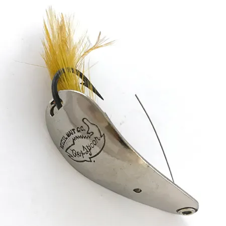 Weedless Weezel bait Rex Spoon Lepel, Nikkel, 10g, Wierbeschermer, #5239