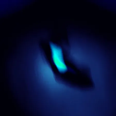 Reef Runner Cicada Blade Bait, Black / Green, 1,2g, Glow, #5241