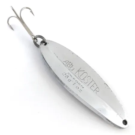 Abu Garcia Koster Lepel, Zilver, 28g, Schubbenpatroon, #5249