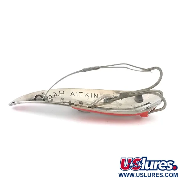 LARSON BAIT FISHTRAP Lepel, Rood/Wit/Nikkel, 17g, Weedless, #5250