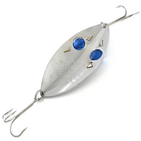 Horrocks-Ibbotson Wobbler Lepel, Nikkel/Blauw, 23g, Kralen, #5260