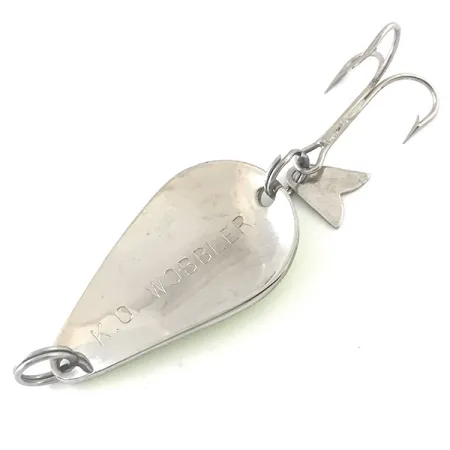 Acme K.O. Wobbler UV Lepel, Nikkel/Groen, 14g, Sonic Flipper, #5264