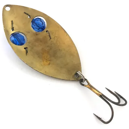 Lucky Strike Gold Red Flash Lepel, Goud/Blauw, 21g, Kralen, #5273