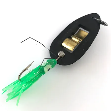 Norman Weedless Weedwalker Wierloos kunstaas, Zwart/Groen, 14g, #5274