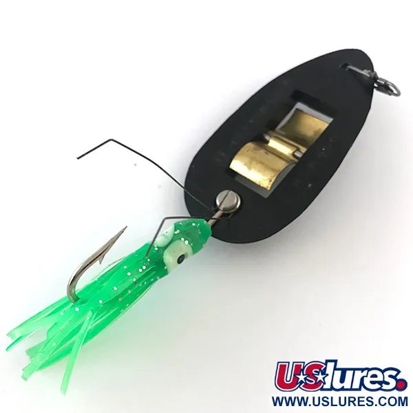 Norman Weedless Weedwalker Wierloos kunstaas, Zwart/Groen, 14g, #5274