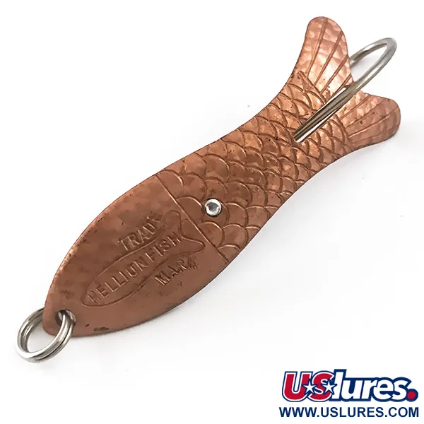 Weedless Hellion Fish Crystal Lepel, Crystal/Koper, 12g, #5275