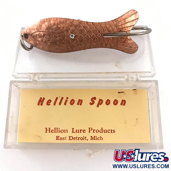 Weedless Hellion Fish Crystal Lepel, Crystal/Koper, 12g, #5275
