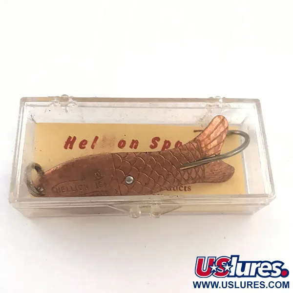 Weedless Hellion Fish Crystal Lepel, Crystal/Koper, 12g, #5275