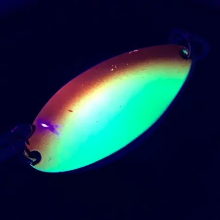 Little Cleo (Hula Girl) UV Lepel, Geel/Oranje/Nikkel, 18g, #5294