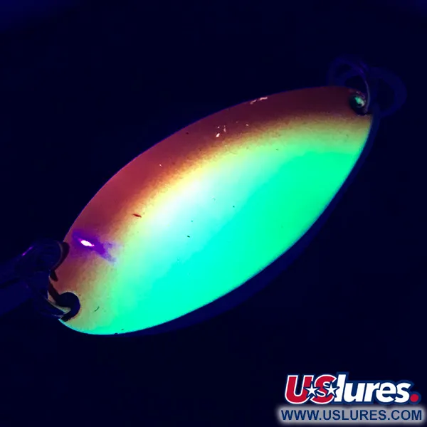 Little Cleo (Hula Girl) UV Lepel, Geel/Oranje/Nikkel, 18g, #5294