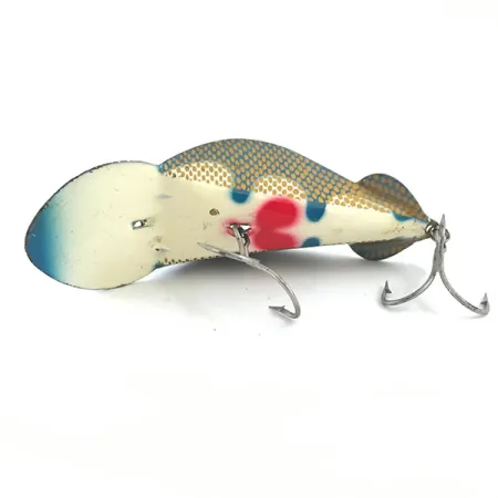 Buck Perry Spoonplug Lepel, Lichtblauw, 21g, Honingraatpatroon, #5300