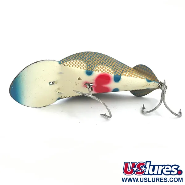 Buck Perry Spoonplug Lepel, Lichtblauw, 21g, Honingraatpatroon, #5300