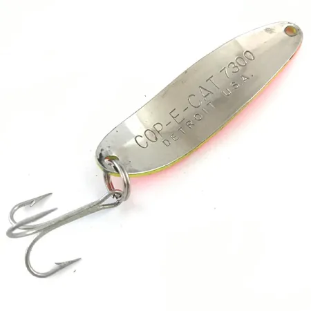 Dardevle Cop-E-Cat 7300 UV Lepel, Geel/Oranje, 10g, UV Glow, #5308