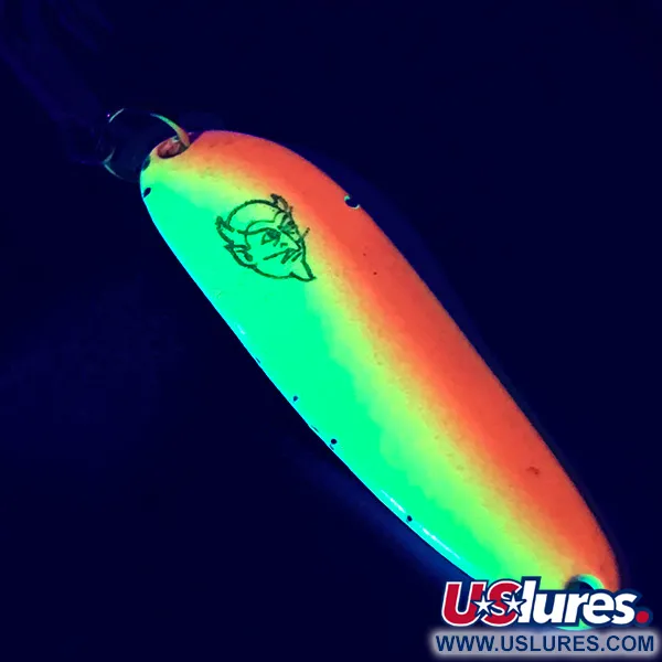 Dardevle Cop-E-Cat 7300 UV Lepel, Geel/Oranje, 10g, UV Glow, #5308