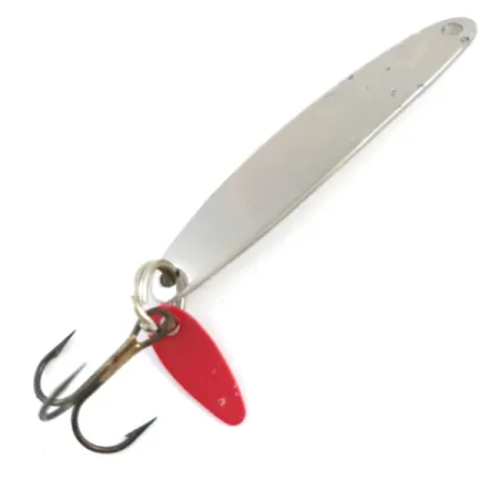 Bay de Noc Swedish Pimple Jig, Nikkel / Rood, 6g, #5313