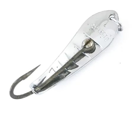 Luhr Jensen Weedless Reflecto #1, Nikkel, 4,5g, Wiervrij, #5323