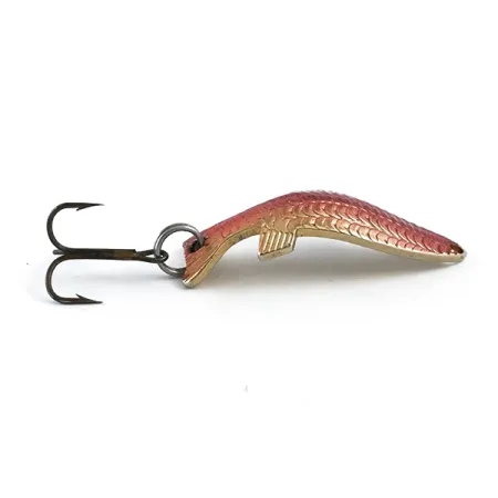 Thomas Fighting fish Lepel, Goud / Rood, 7g, Schubbenpatroon, #5328