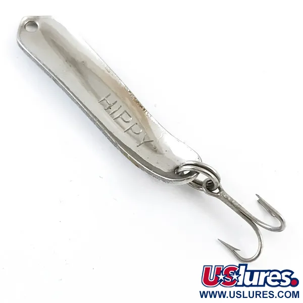 Acme Hippy Lepel, White / Nickel / Red, 4g, Handgelakt, #5332