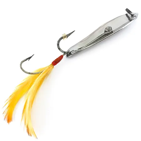 Crippled Alewive CRIPPLED ALEWIVE Wierloze Lepel, Nikkel / Geel, 21g, #5371