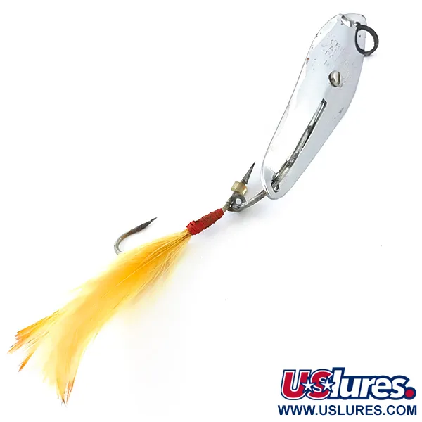 Crippled Alewive CRIPPLED ALEWIVE Wierloze Lepel, Nikkel / Geel, 21g, #5371