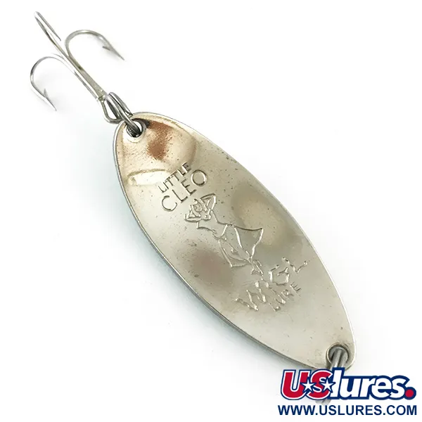 Seneca Little Cleo (Hula Girl) Lepel, Wit Parelmoer/Nikkel, 18g, #5387