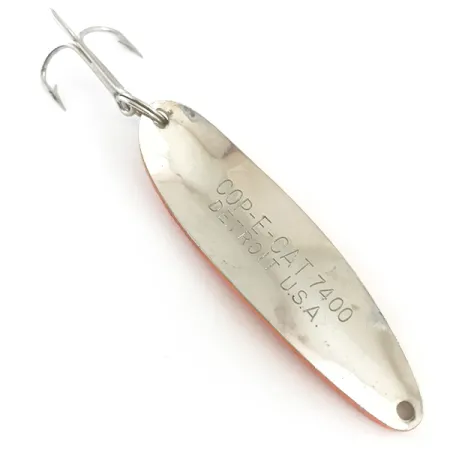 Dardevle Cop-E-Cat 7400 UV Lepel, Geel/Oranje, 19g, UV-actief, #5389