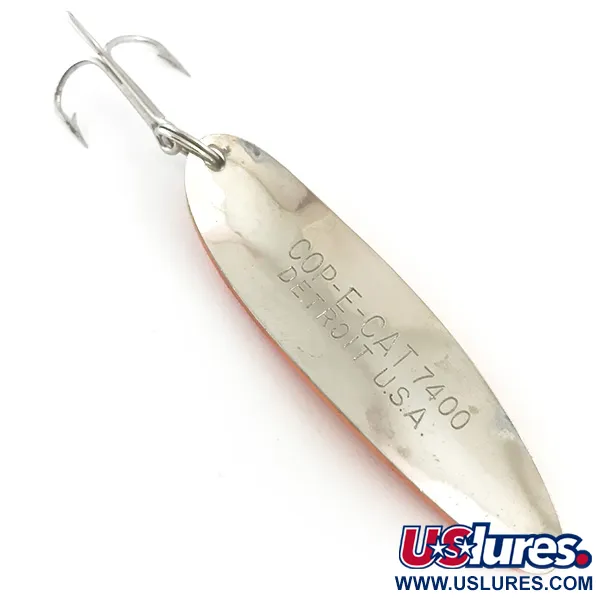 Dardevle Cop-E-Cat 7400 UV Lepel, Geel/Oranje, 19g, UV-actief, #5389