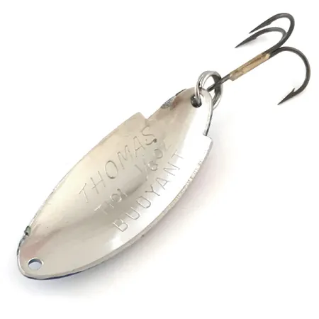 Thomas Buoyant Lepel, Hammered Nickel / Blue Trout, 5g, USA, #5416