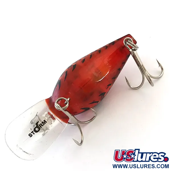 Storm Wiggle Wart Plug, Red Perch, 12g, Diepduikend, #5418