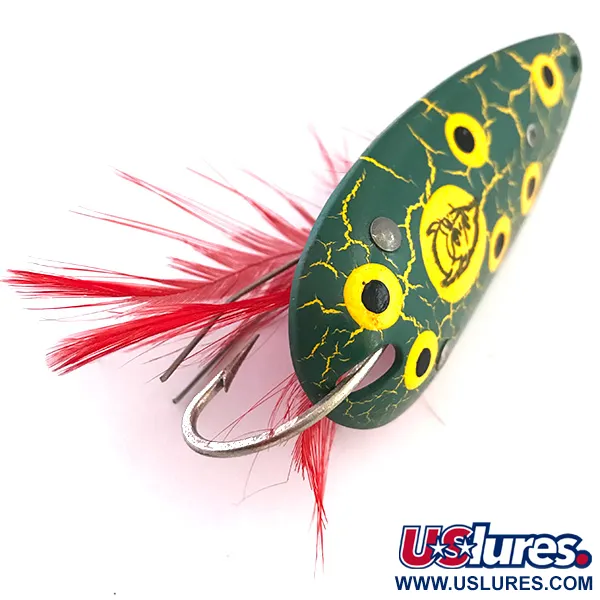 Eppinger Weedless Dardevle Dardevlet Lepel, Frog, 21g, Anti-wier, #5434