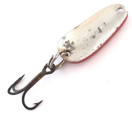 Acme Salome Lepel, Rood / Wit / Nikkel, 3.4g, Vintage, #5437