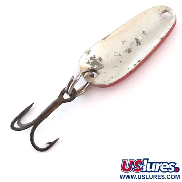 Acme Salome Lepel, Rood / Wit / Nikkel, 3.4g, Vintage, #5437