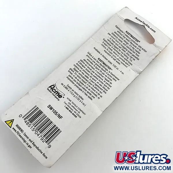 Acme Kastmaster Lepel, Fluorescent Red, 3.5g, UV-reactief, #5443