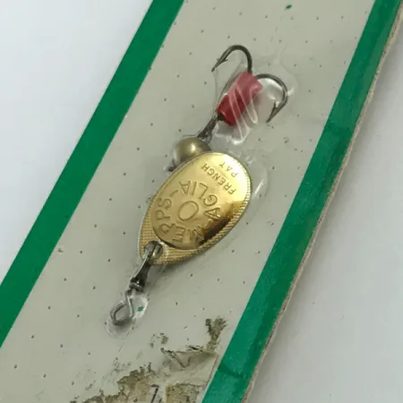 Mepps Aglia 0 Spinner, Goud, 2.5g, Klassiek blad, #5450