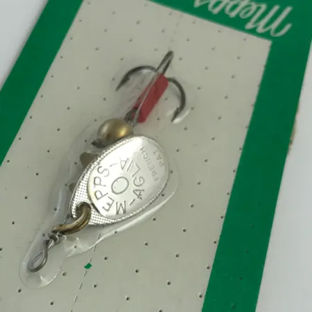 Mepps Aglia 0 Spinner, Zilver, 2,5g, Originele Verpakking, #5451