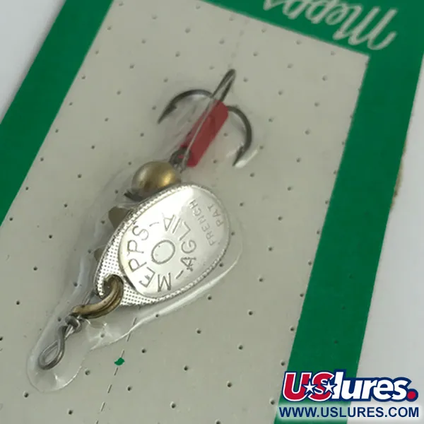 Mepps Aglia 0 Spinner, Zilver, 2,5g, Originele Verpakking, #5451