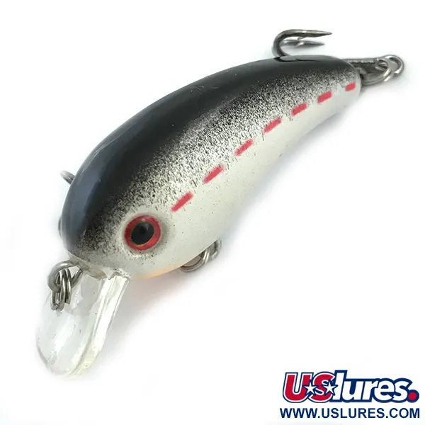 Strike King Crankbait, Silver, 5,5g, Dieploper, #5457