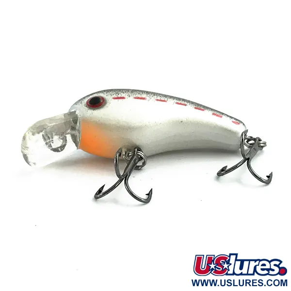 Strike King Crankbait, Silver, 5,5g, Dieploper, #5457