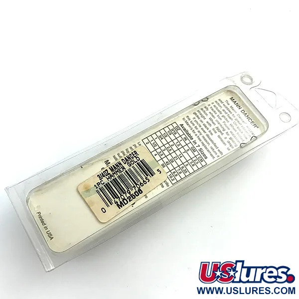 Mann's Dancer Lepel, Gehamerd goud, 21g, Verenstaart, #5458