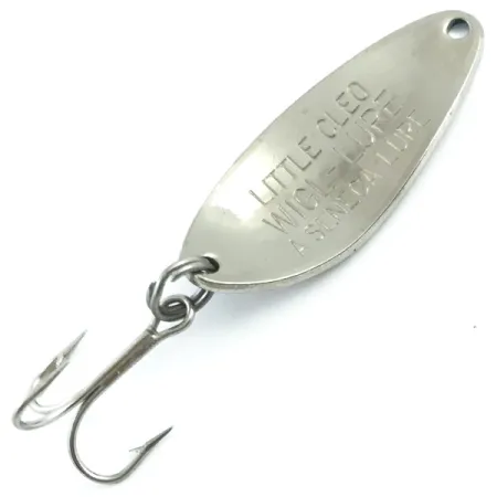 Seneca Little Cleo Lepel, Nikkel / Blauw / Rood, 7g, Vintage, #5460