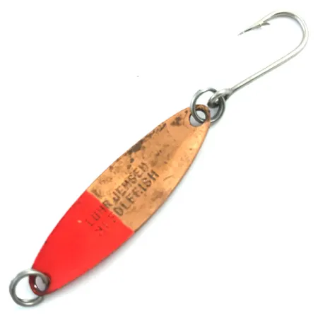 Luhr Jensen Needlefish 1 Lepel, Copper / Red, 2g, Gehamerd, #5463