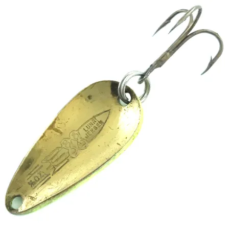 Luhr Jensen Lepel, Geel / Rood / Goud, 5g, UV-afwerking, #5465