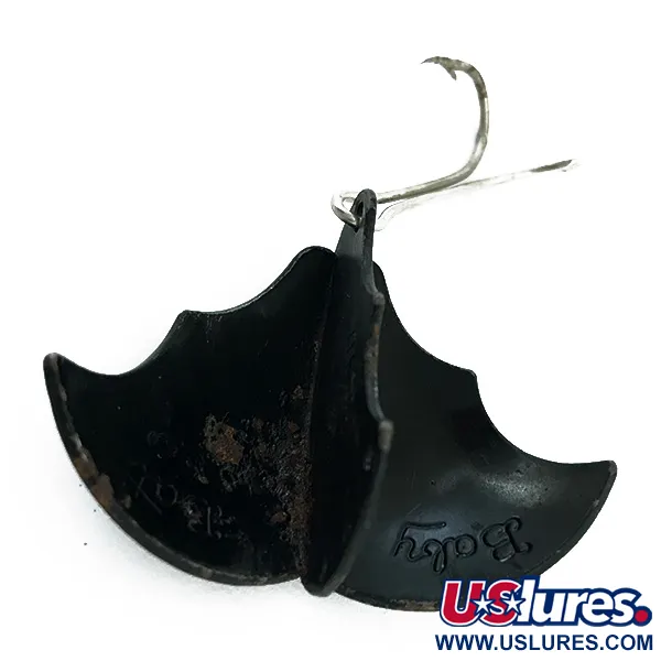 Prescott Spinner Baby Bat, Black, 14g, Vintage Lepel, #5495