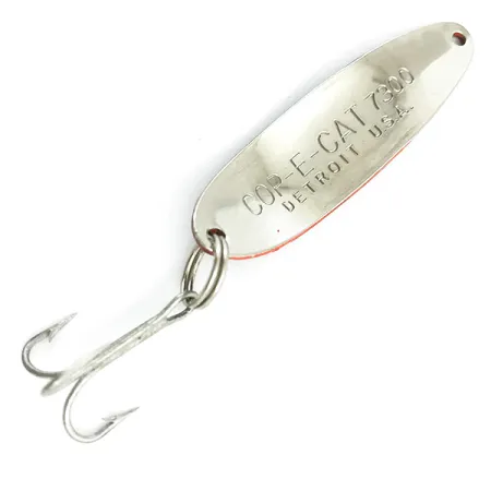 Dardevle Cop-E-Cat 7300 Lepel, Rood/Zwart/Nikkel, 10g, Schubben, #5498