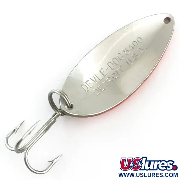 Eppinger Dardevle Devle Dog 5400 UV Lepel, Nikkel, 18g, UV, #5532