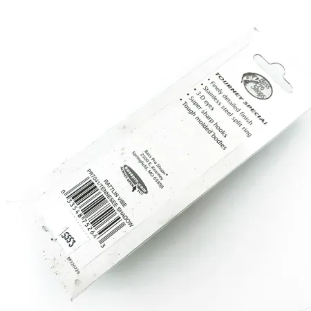 Bass Pro Shops Lipless Crankbait, Lichtblauw / Rood, 14g, Schubben, #5553