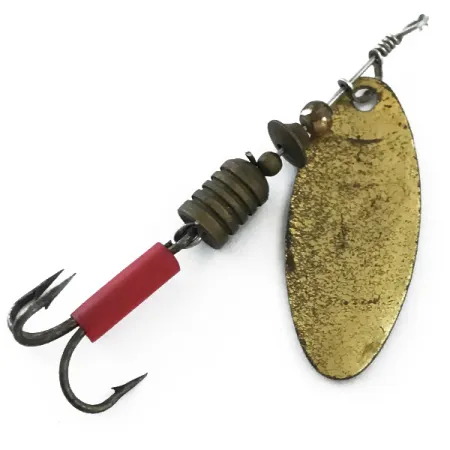 Luhr Jensen Tiger Tail 4 Spinner, Messing, 4,5g, Schubbenpatroon, #5560