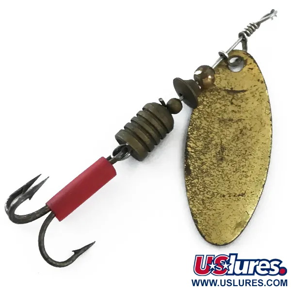 Luhr Jensen Tiger Tail 4 Spinner, Messing, 4,5g, Schubbenpatroon, #5560