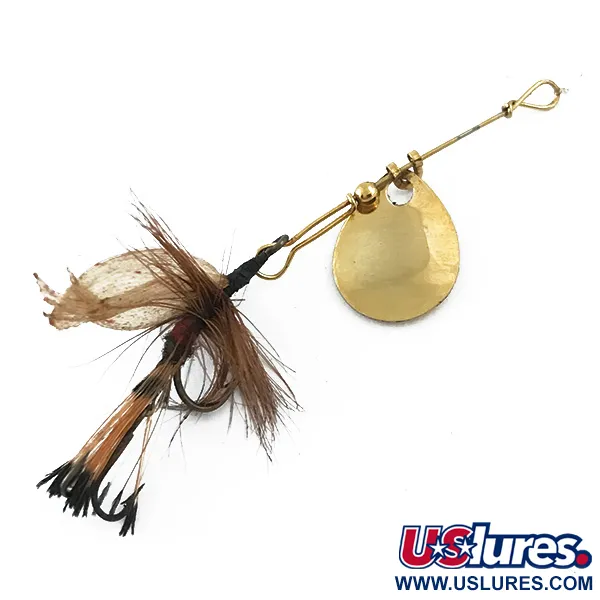 Joe's Flies Spinner, Goud, 1g, Veren Trailer, #5562