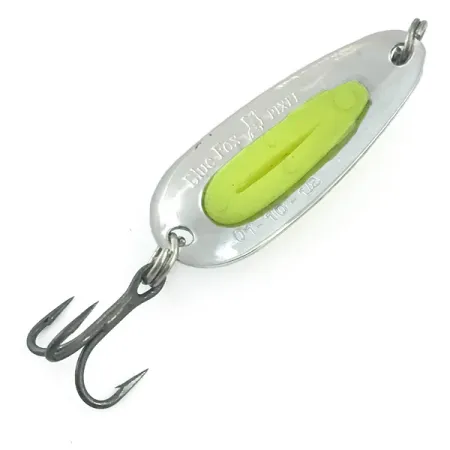 Blue Fox Pixee UV Lepel, Nikkel/Geel, 4.5g, UV-Glow, #5576